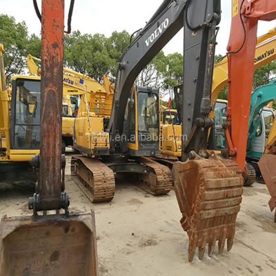 China Used Hydraulic Machinery Repair Shops Crawler Excavator VOLVO140 Construction Machine, Second Hand Japanese Brand VOLVO140 with Cheap Price for sale