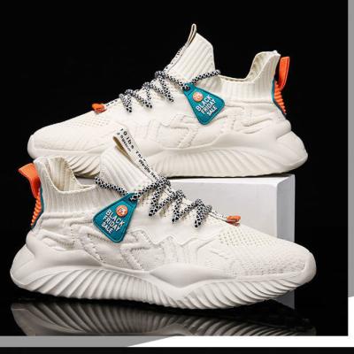 China Cushioning 2023 fashion sports shoes new large fashion breathable sports shoes men's running shoes for sale