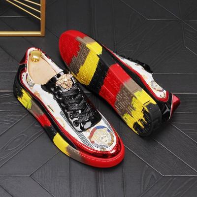 China Cushioning new fashionable men's walking shoes and shoes 2023 luxury fashionable men's high top comfortable designer sports shoes for sale