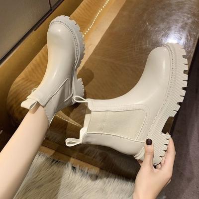 China Sexy Steel Toe Women's High Heels Knitted Famous Brand Women's Ankle Boots, Women's Shoes, Shoes Women's Platform Chelsea Boots for sale