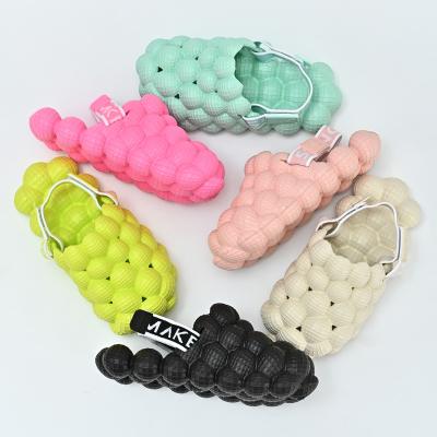 China Fashion Trend Kids Baby Shoe Personality Bubble Lychee Internet Celebrity Home Massage Baby Shoes Bubble Shoes for sale