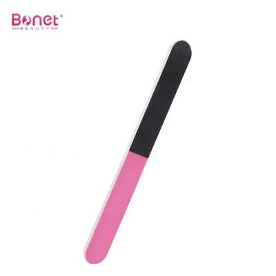 China Bnf0269 Portable Eco-friendly Professional Care Manicure Tools 4 Step Pink Nail File Buffer Emery Board for sale