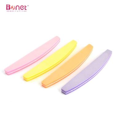 China Factory Price Durable Washable Manicure Nail Care Accessories Bnf0301 100/180 Grit Nail File for sale