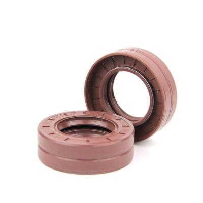 China High Temperature Resistance Shaft Seal FKM Double Lip Oil Seal With Customized Size for sale