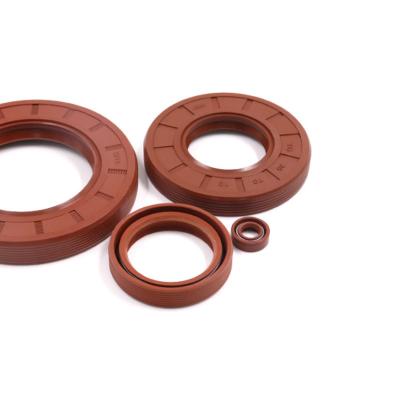 China High Temperature Resistance TC Seal China Manufacturer NBR FKM OilSeal Shaft Double Lip Rotary Seal Skeleton Rubber Seal for sale