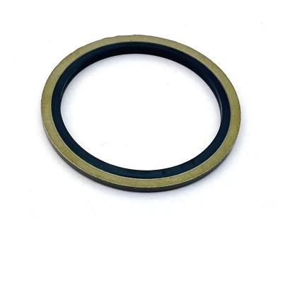 China Durable Combo Rubber Sealing Metal Gasket Plug Gasket Compound Bonded Ring for sale