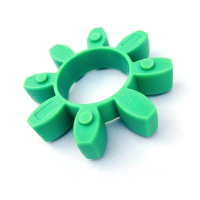 China Industry High Quality Polyurethane Buffer Solution Plum Coupling Elastic Pad for sale