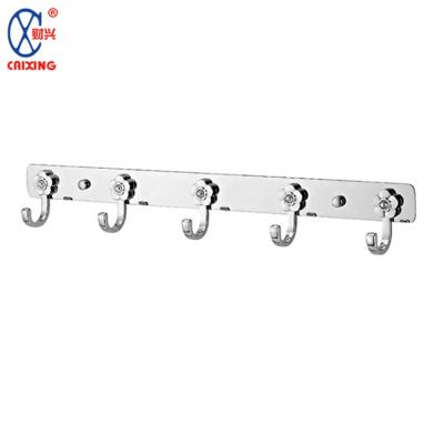 China Sustainable New Products Universal Modern Home Bathroom Metal Wall Clothes Hook for sale