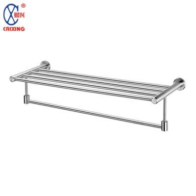 China Heater High Quality Style Bathroom Corner Towel Rail Single Towel Rack for sale