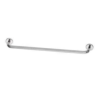 China Heater Modern Bathroom Accessory Stainless Steel Bath Hardware Towel Rail Single Towel Rod for sale