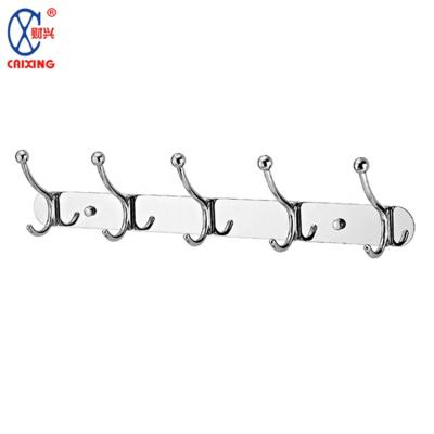 China Bathroom Sustainable Hardware Wall Mounted Metal Wall Hook For Hanging Clothes for sale