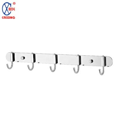 China Sustainable Factory Directly Supply Wall Mounted Stainless Steel Fabric Hanger Clothes Hook for sale