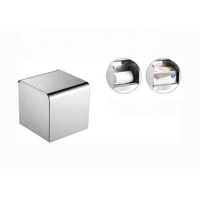 China Eco-friendly Cheap 304 Tissue Holder Stainless Steel Roll Toilet Paper Holder for sale