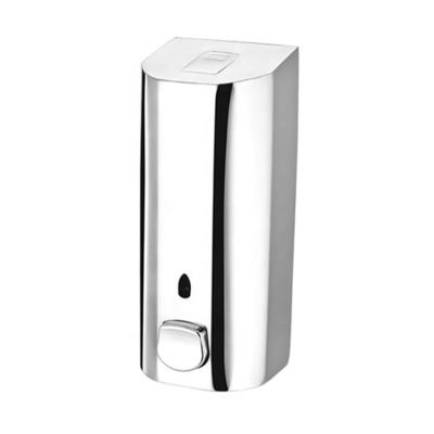 China Foam Soap Dispenser Wall Mount Hotel Bathroom Manual Liquid Soap Box 360ml Stainless Steel Soap Dispenser for sale