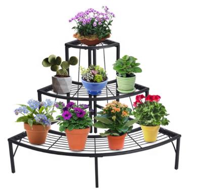 China Home Decor 3 Tier Plant Stand Flower Pot Planters Display Stand Holder Succulents Orchids Gardening Shelves for sale