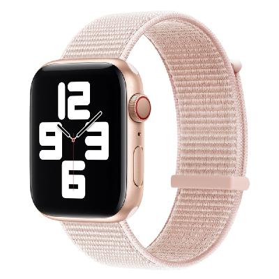 China Hot Stretch Strap 38mm 40mm 42mm Breathable Nylon Apple Watch Band 44mm/Apple Selling for sale