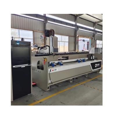 China Hotels ATC CNC Drilling Cutting Machine For Aluminum With Table Turnover for sale