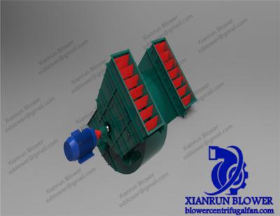 China Rückwärtiges gebogenes hohe Leistungsfähigkeits-zentrifugales Gebläse 960rpm -2900rpm zu verkaufen