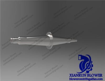 China Zentrifugaler Teil-Tragflächen-Antreiber-Schalldämpfer-Rotor des Fan-Q345, der Kegel-Rotor-Gleitlager trägt zu verkaufen