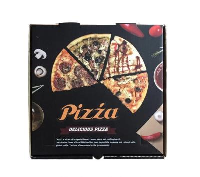 China Cheap Wholesale Recycled Materials Hot Sale Customized Printing Promotional High Quality Luxury Corrugated Full Color Pizza Packaging Box for sale