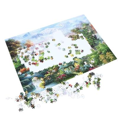 China Stylish hot sale custom design diy 3d puzzle paper puzzles 1000pcs manufacturers for kids for sale