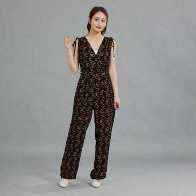 China Breathable 2022 New Fashion Trends Slim Fit Ladies Long Flares Pants Overalls Women Bodycon One Piece Jumpsuit for sale