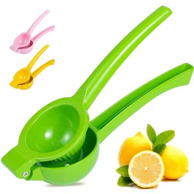 China Viable Portable Manual Citrus Juicer Squeezer Metal Aluminum Alloy Metal Lemon Lime Orange Squeezer For Kitchen Tools Instruments for sale