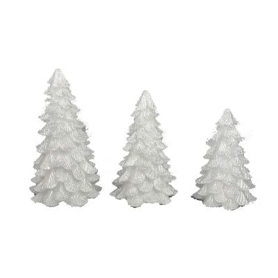 China Wholesale OEM Flameless Movable Wick Christmas Tree Flameless Led Candle for sale