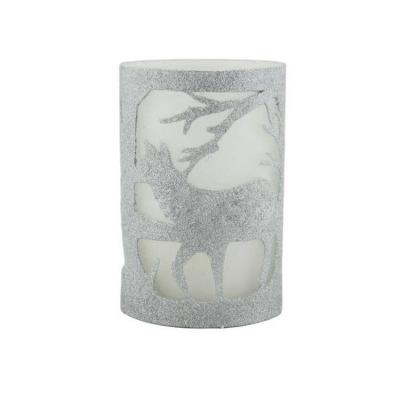 China Flameless LED Wax Pillar Flameless Candle With Flickering For Christmas for sale