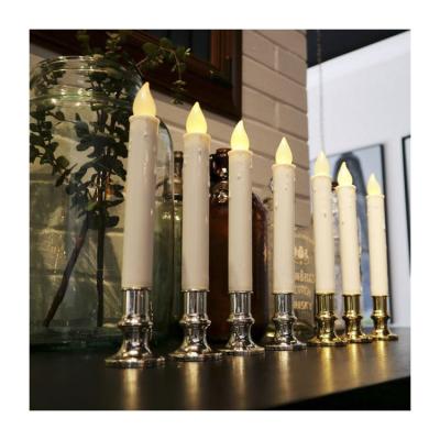 China Professional Factory Supply Flameless Led Battery Flameless Household Electric Candle Light Long Candles for sale