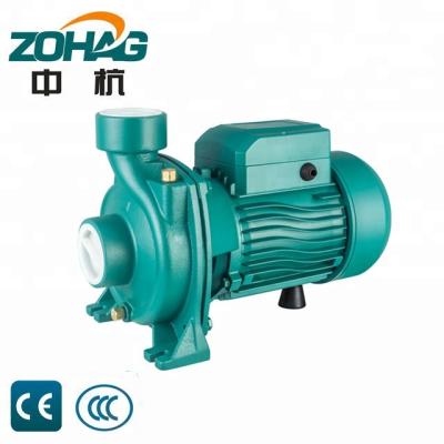 China Hot Sale Family Homes High Flow 1HP Electric Centrifugal Water Pump For Irrigation for sale