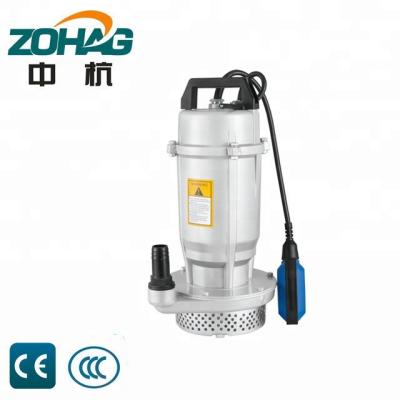 China High Efficiency QDX Series 1HP Philippines Mini High Flow Submersible Motor Water Pump With Float Switch for sale