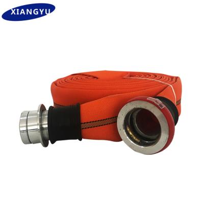 China Firefighters Silk Reflex Fire Hose 25-150mm Diameter Industrial Industrial Interior Polyester for sale