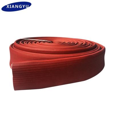 China Double Side 2.5 Inch Fire Hydrant Industrial Light Weight Rubber Colored Hose For Firefighters for sale