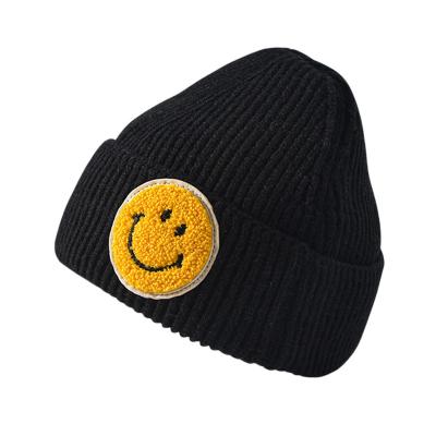 China JOINT custom stylish winter warm ribbed knit beancap new soft solid color adult windproof beancap for sale