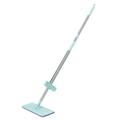 China Sustainable Freestanding Smart Floor Cleaning Wet&Dry Flat Mop Set for sale