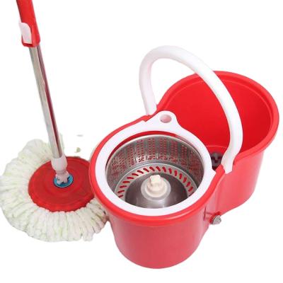 China Sustainable Hot Selling 360 Degree Magic Easy Wring Spinning Magic Broom With Bucket for sale