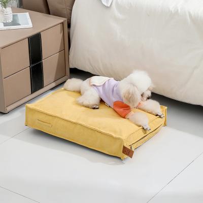 China New Arrived Travel Pet Beds Accessories Dog Cat Bed For Pet Removable Rectangle for sale