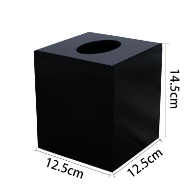 China BAMBOO Bamboo Tissue Box in Black for sale