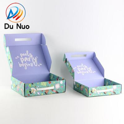 China Recycled Materials Logo Size Foldable Airplane Box Cardboard Skin Care Custom Color Corrugated Cosmetics Courier Shipping Cardboard for sale