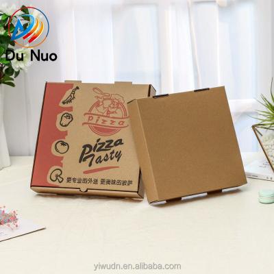 China High Quality Recyclable Logo Pizza Burger Fries Packaging Wholesale Custom Box Corrugated Pizza Box for sale