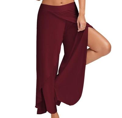 China QUICK DRY QUICK DRY wide leg pants fitness sports European and American hot selling yoga pants for sale