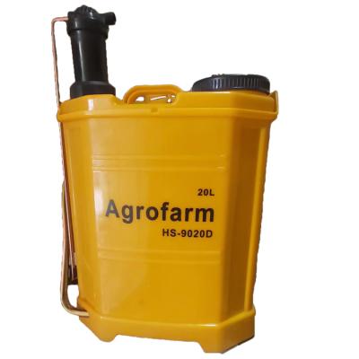 China For Agriculture Ethiopia Korea Pump Agriculture 16L 20Liter Manual Comfortable Knapsack Sprayer With Three Nozzles for sale