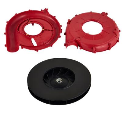 China High quality solo423 spare parts backpack mist rag fan without key and impeller with key and fan bark front and back cover for sale