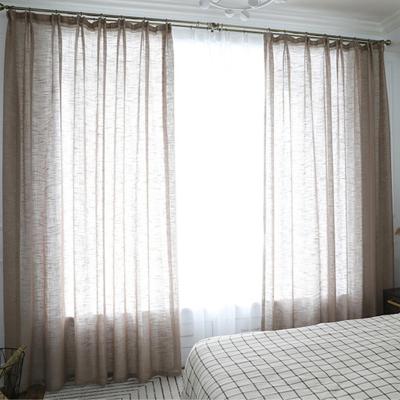 China Custom Home Blackout Decor Ripple Pleat Sheer Curtain Polyester Curtains S White Curtain Backdrop for sale