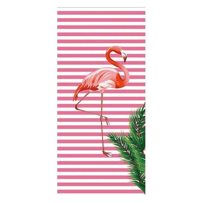 China Modern Designer Custom Made Absorbent Quick Drying Microfiber Beach Towel Ready Made Wholesale Safe For Kids for sale