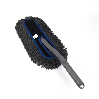 China Durable Microfiber Cleaning Brush Car Dash Soft Absorbent Cloth Detailing Brush For Car Cleaning for sale