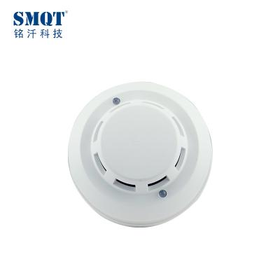 China Photoelectric Smoke Detector System Fire 4 Wire 12v/24v Somke Cable Detector EB-117 for sale