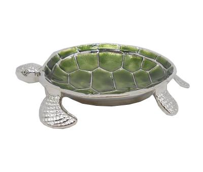 China Viable Metal Turtle Shape Trinket Tray for sale