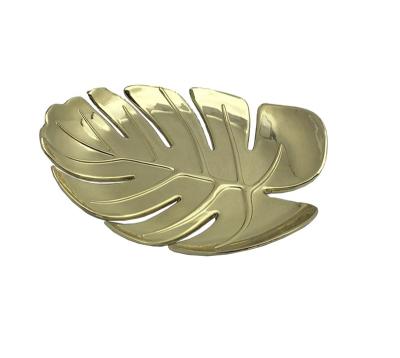 China Leaf shape disposable trinket tray, snail trinket box for sale